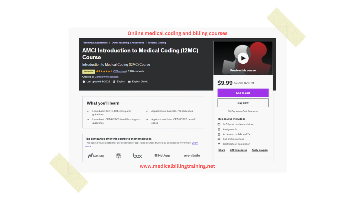AMCI Introduction to Medical Coding Course – The best-ever 4 week online course for medical billing and coding